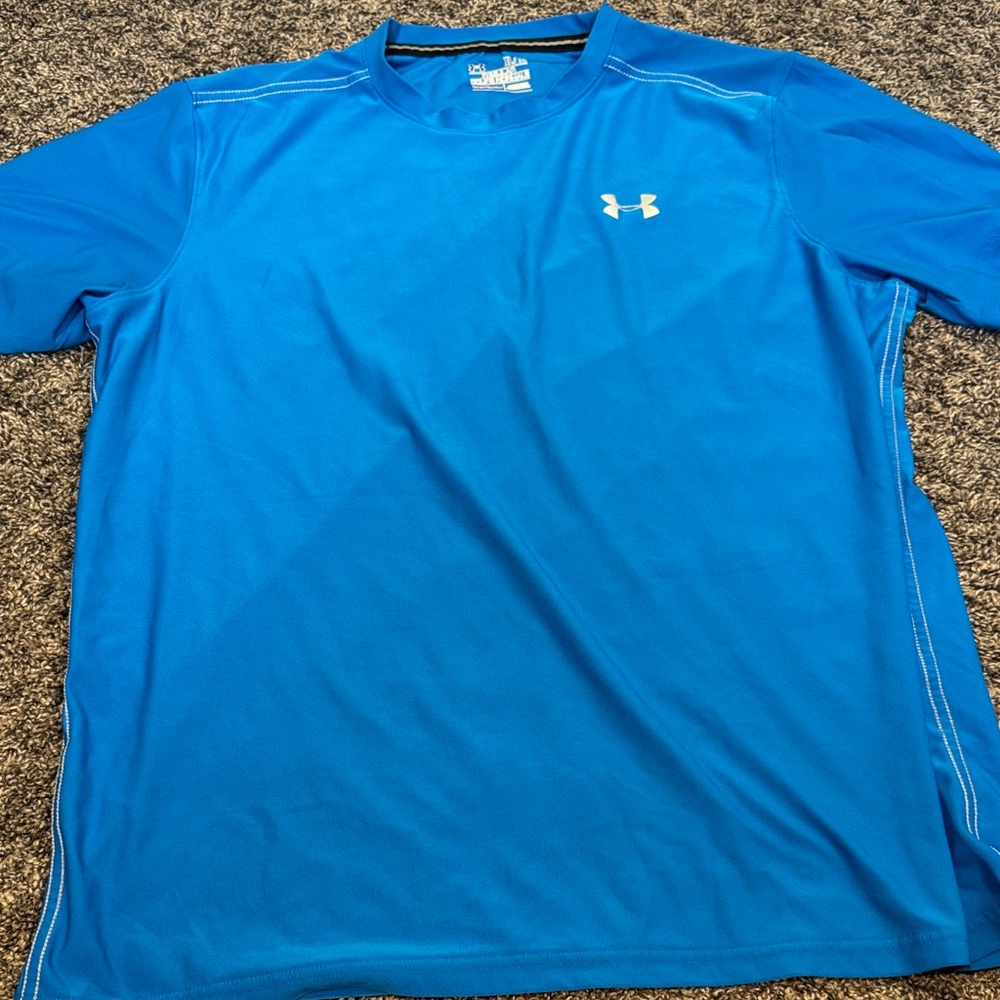 Under Armour Men's Vibrant Blue Tee